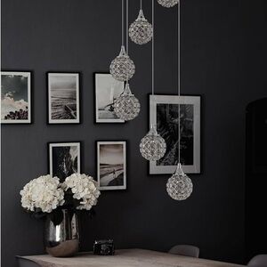 Elegant Crystal Pendant Light Fixture